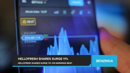 HelloFresh Shares Surge 11% After Beating Earnings Estimates, Propelled by Its Ready-to-Eat Meal Delivery.