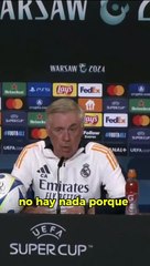 Ancelotti sobre la oferta de Arabia por Vinicius