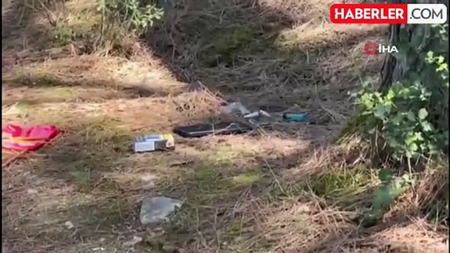 Ormanda baygın halde bulunan şahıs polis ve sağlık ekiplerini harekete geçirdi