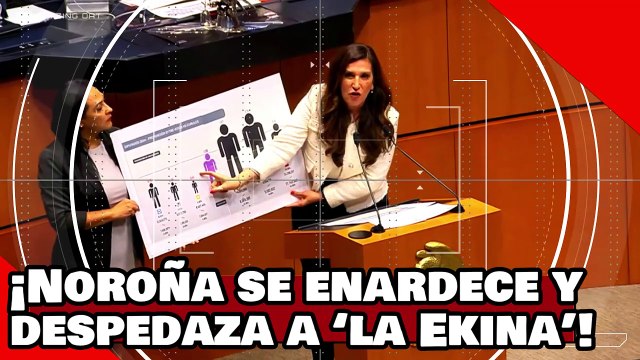 ¡VE! ¡Dr. Noroña se enardece y despedaza a fuetazos a ‘la Ekina’ por atacar la aplanadora de la 4T!