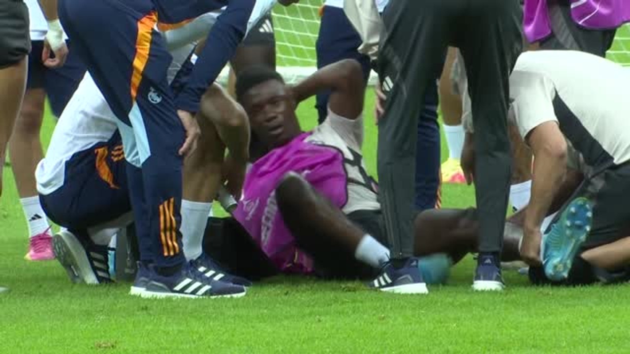 Real Madrid - Frayeur pour Camavinga, victime d'un coup à l'entraînement