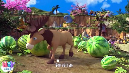 Police Car cartoon for kids  Educational songs for children _ HeyKids