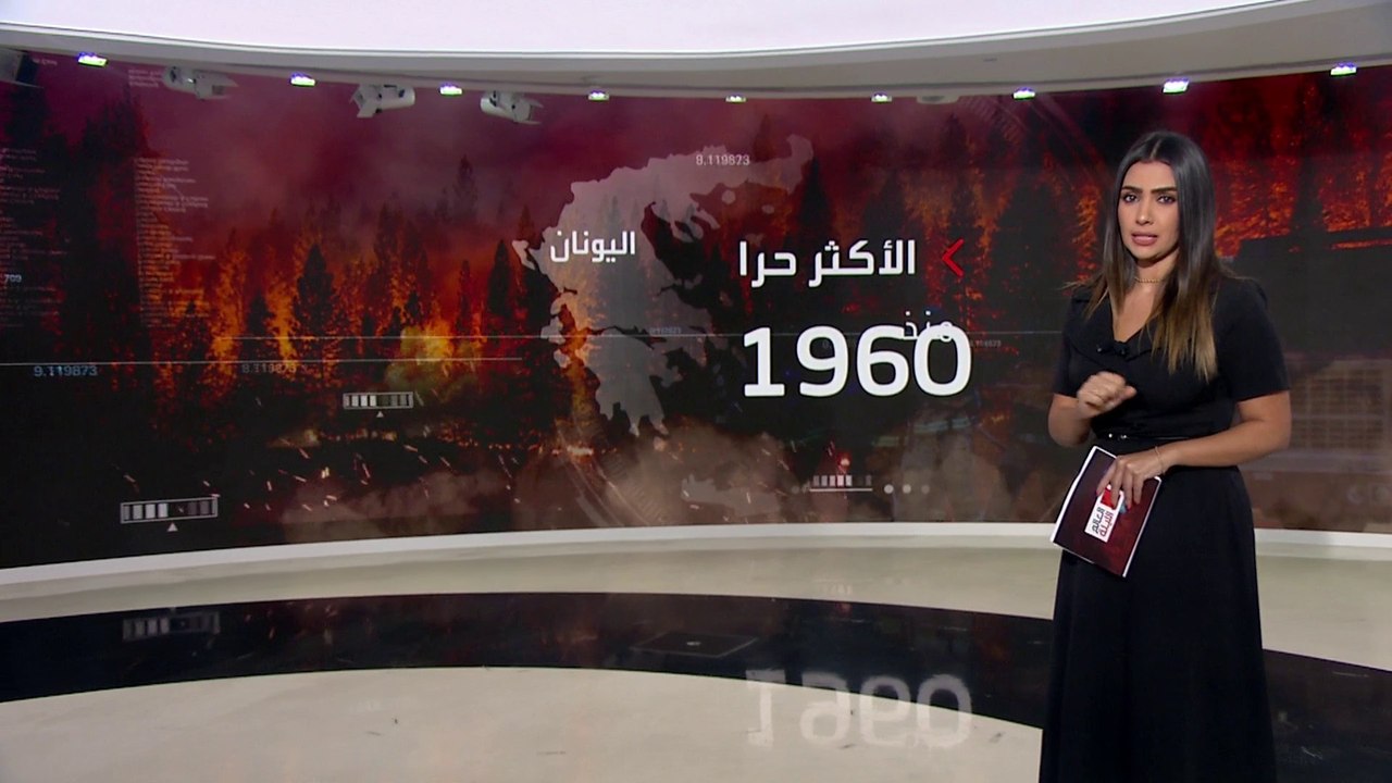 الحرائق تحاصر العاصمة اليونانية أثينا.. ومئات رجال الإطفاء يحاولون احتواء النيران