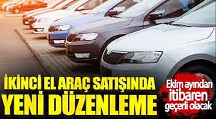 Ekim'den itibaren ikinci el araç satışında yeni dönem başlıyor!