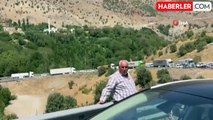 Bitlis'te otomobille tır çarpıştı: 4 yaralı