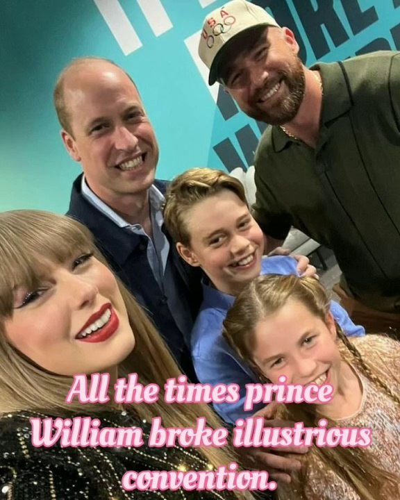 All the times prince William broke illustrious convention#Royal News#Royal Family#Royalty#Celebrity#Sports#