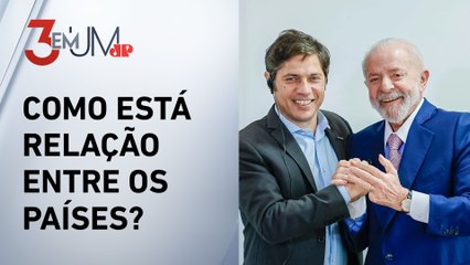 Opositor de Javier Milei se reúne com Lula no Planalto