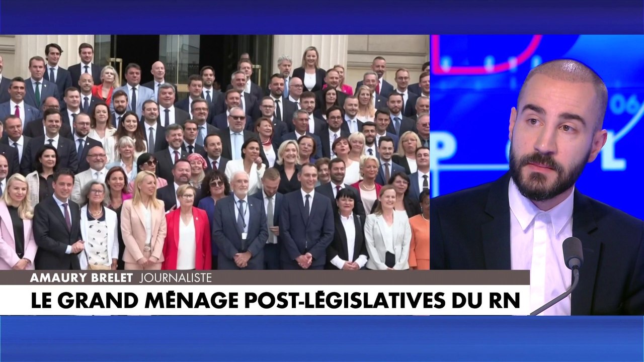 Amaury Brelet : «Il est impératif pour le RN, s’il veut poursuivre cette stratégie de normalisation, d’éliminer les brebis galeuses»