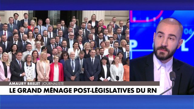 Amaury Brelet : «Il est impératif pour le RN, s’il veut poursuivre cette stratégie de normalisation, d’éliminer les brebis galeuses»