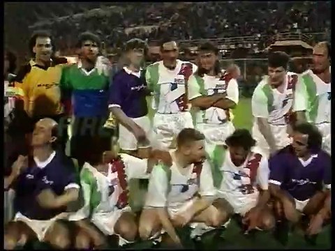 Partita di Calcio Vernice fresca contro rappresentanza Fiorentina. Highlights - 1993