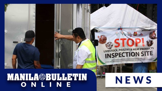 DA-BAI conducts livestock, poultry, meat products inspection along Balintawak and Commonwealth