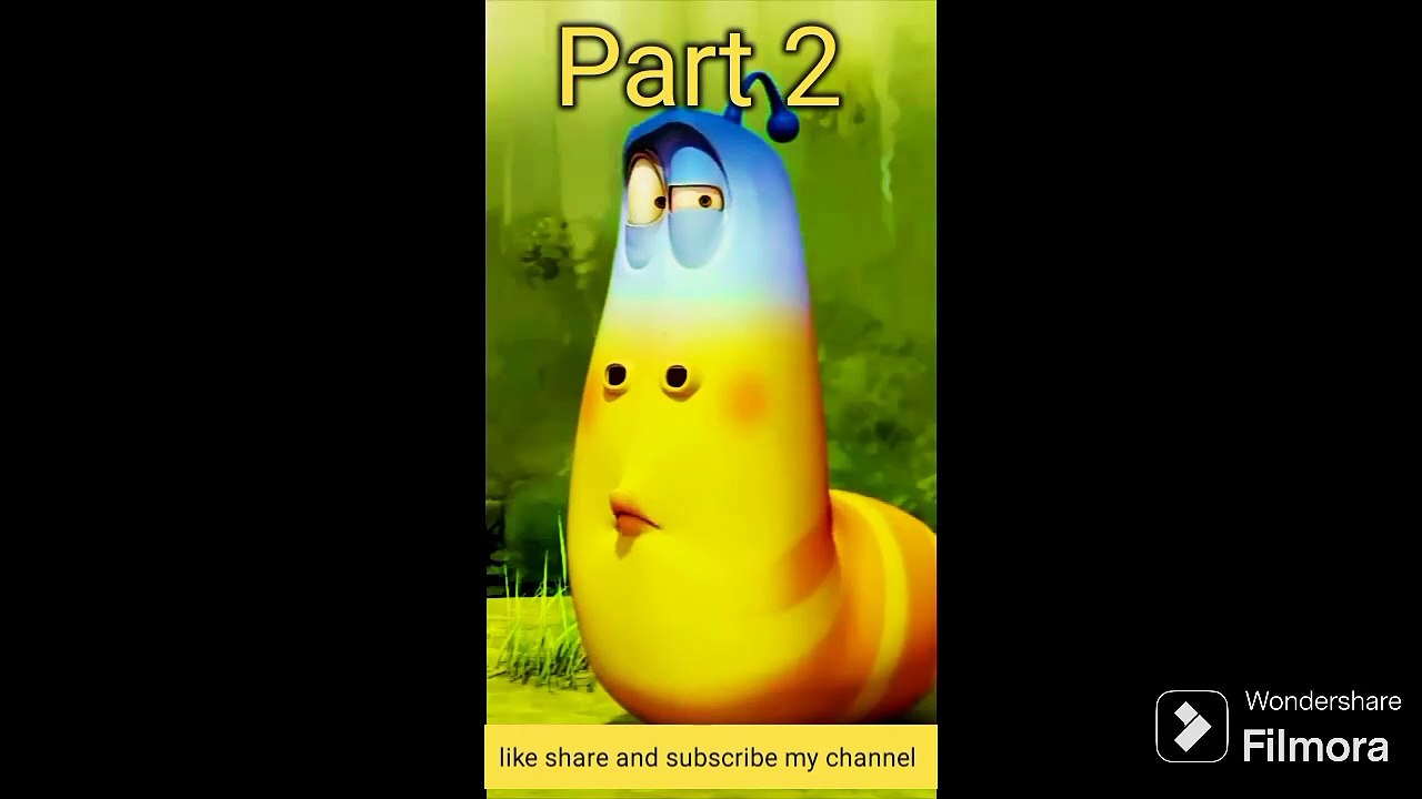 Larva cartoon funy Cute friends hungry The larva most papular 2024