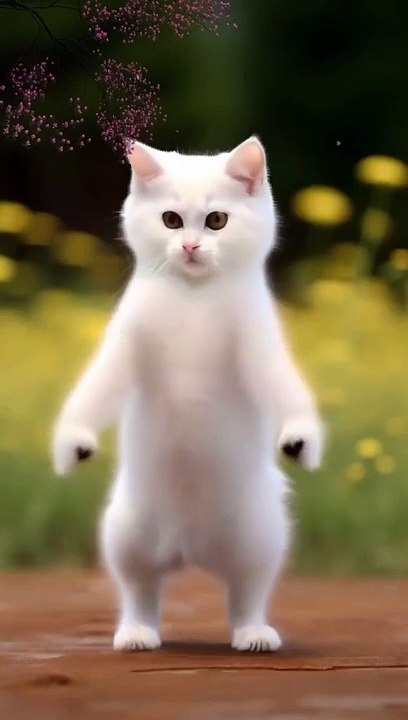 Funny cat dance party 