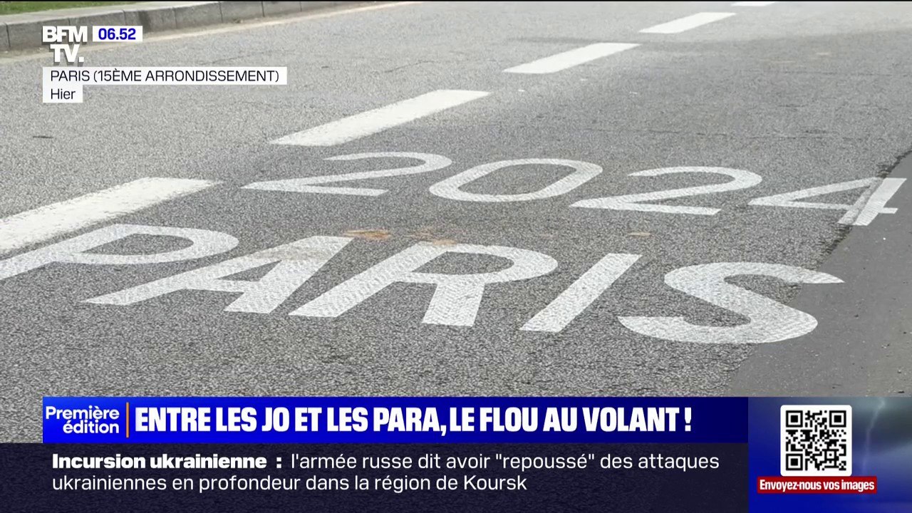 Entre les JO et les paralympiques, les voies olympiques créent la confusion chez les automobilistes