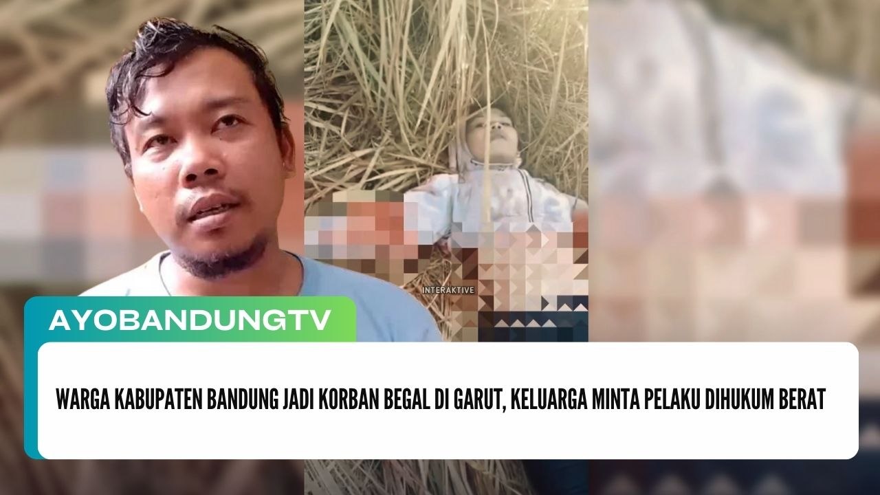 Warga Kabupaten Bandung Jadi Korban Begal di Garut, Keluarga Minta Pelaku Dihukum Berat