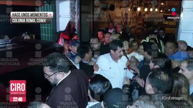 Agentes de Fiscalía de CDMX escoltaron a Javier Corral para evitar su detención