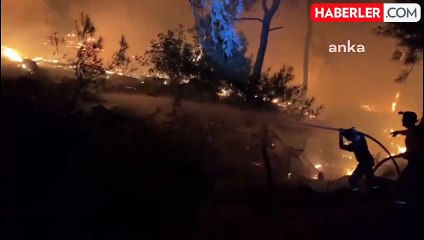 İzmir Karşıyaka'da Orman Yangını