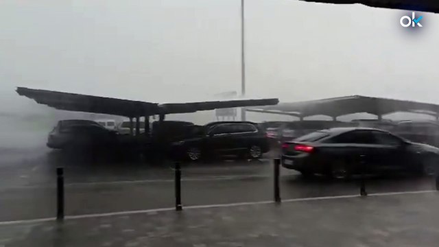 Violentas tormentas de agua y granizo dejan inundaciones en la mitad oriental peninsular