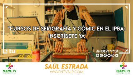 Cursos de Serigrafía y Cómic en el IPBA: Inscríbete Ya