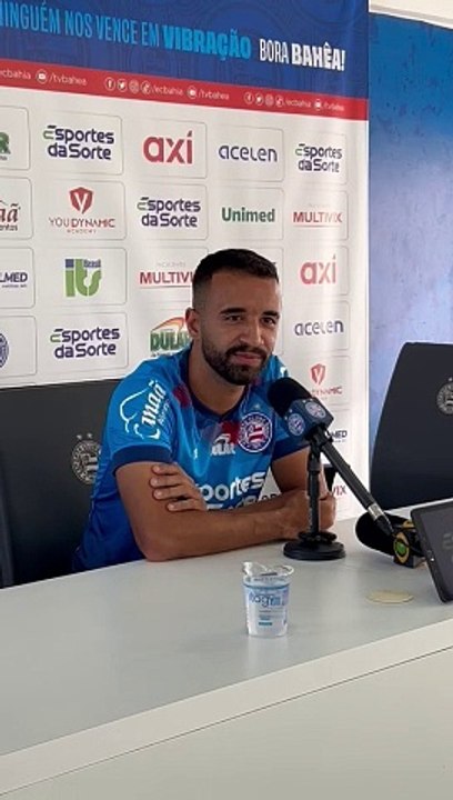 Caio Alexandre fala sobre importância do sistema defensivo para o meio-campo do Bahia fluir