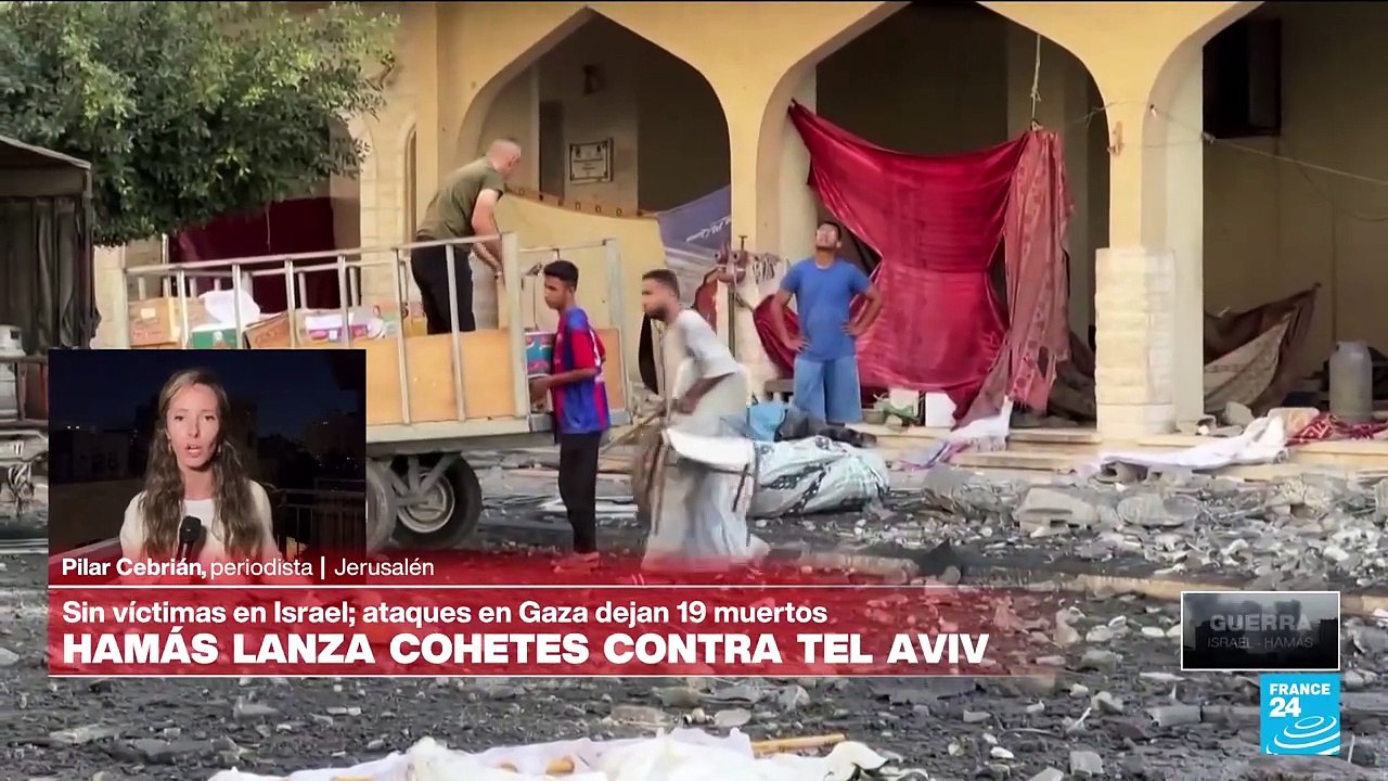 Informe desde Jerusalén: Hamás lanzó dos cohetes contra Tel Aviv desde Gaza en respuesta a ataques