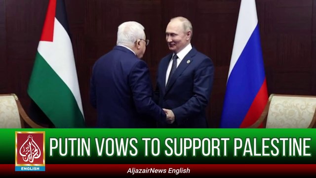 Russian President Putin Vows to Support Palestine in Talk with President Abbas | Aljazair News