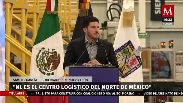 Samuel García inaugura expansión de la planta de Siemens en Santa Catarina