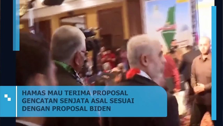 HAMAS MAU TERIMA PROPOSAL GENCATAN SENJATA ASAL SESUA DENGAN PROPOSAL BIDEN