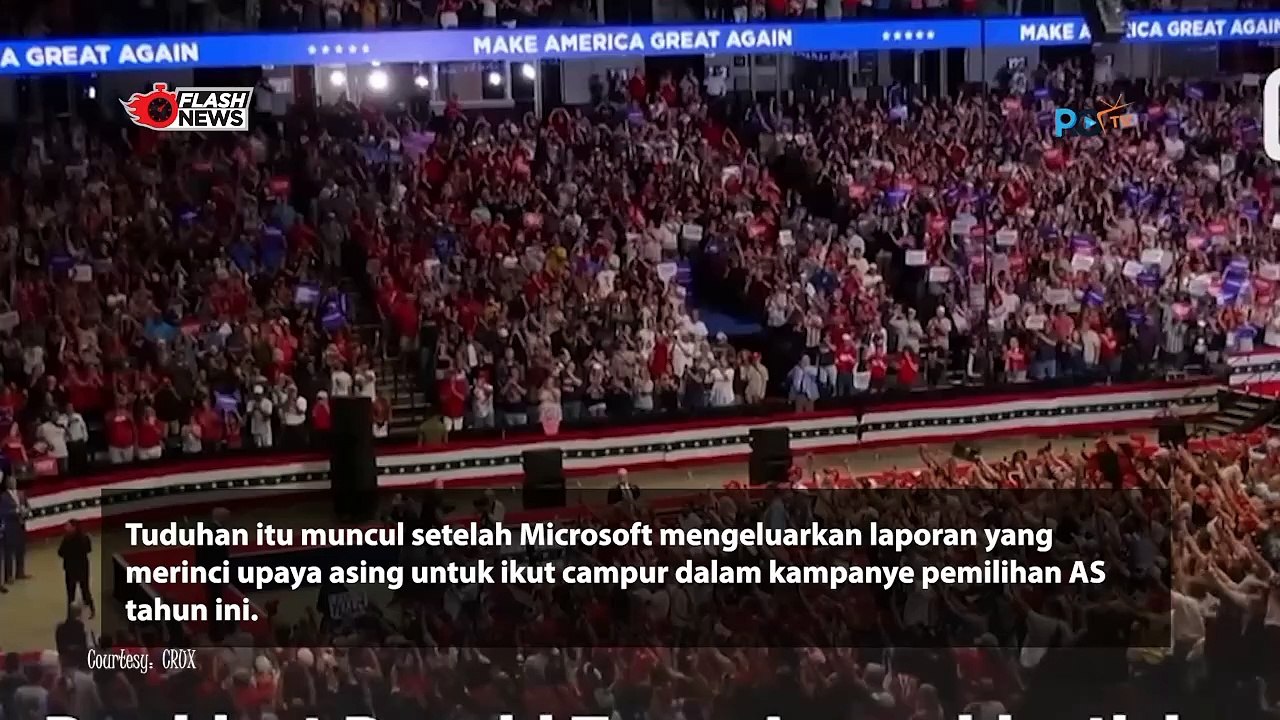 TIM KAMPANYE PEMILIHAN TRUMP MENUDUH IRAN MELAKUKAN PERETASAN