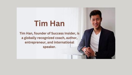 Achieve Life Mastery with Tim Han’s LMA Program