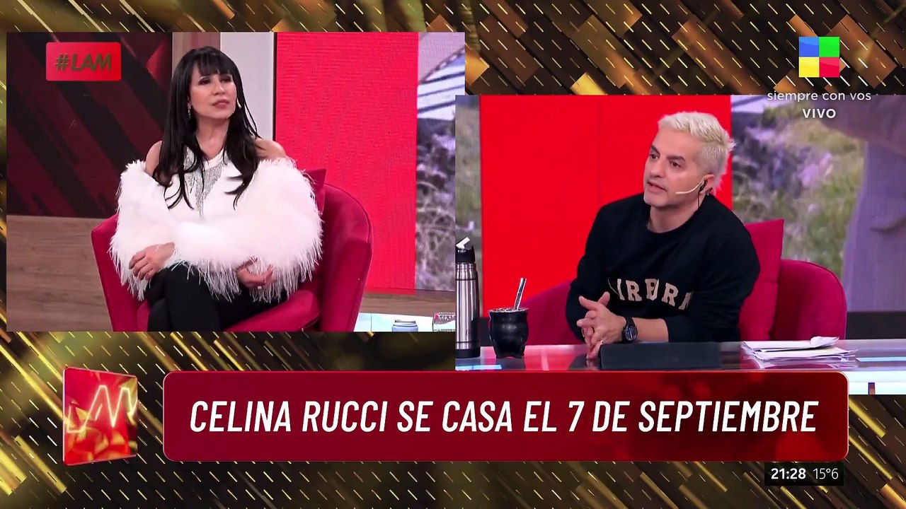 Celina Rucci se casa en septiembre: en qué paradisíaca isla hará la boda