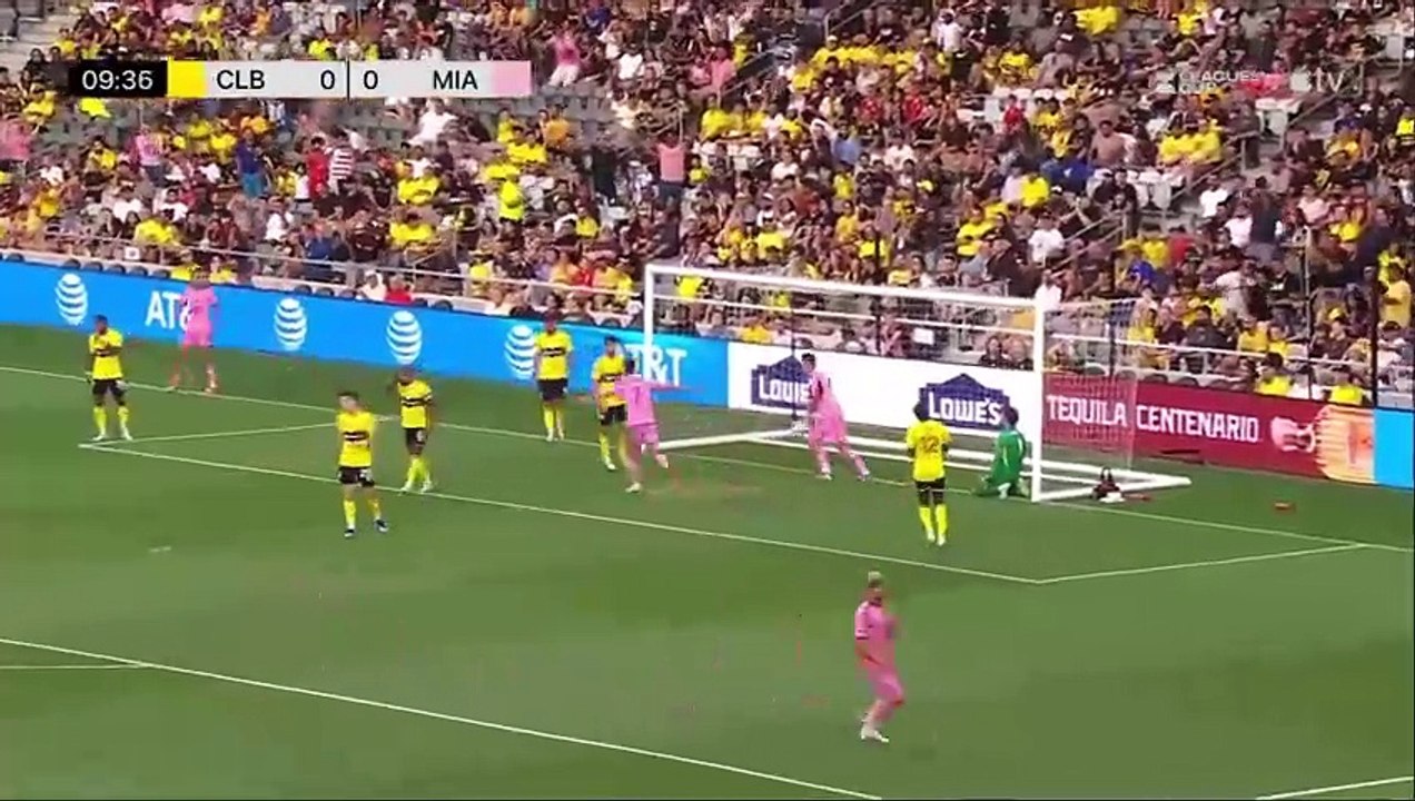 Los actuales campeones son eliminados | Columbus 3-2 Inter Miami | Goles y jugadas | Leagues Cup