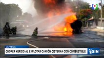 Choque desencadenó gran explosión en la autopista Duarte | Emisión Estelar SIN