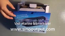 Sinooutput RS-36M VHF Marine Portable Waterproof Transceiver / IPX7 Float VHF Handheld Marine Radio.