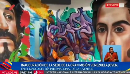 Jefe de Estado inaugura sede de la Gran Misión Venezuela Joven