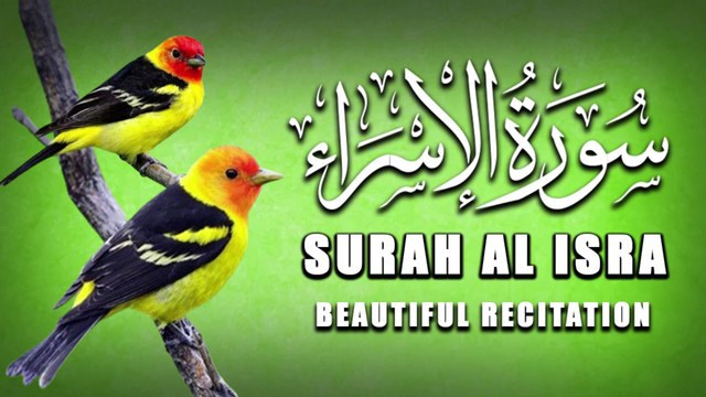 Surah Al-Isra (سورة الاسراء) | Amazing Calm Relaxing Quran Recitation |Tilawat E Quran |Al Quran |Quran