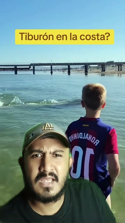 Qué es eso?? Algo anda en el agua