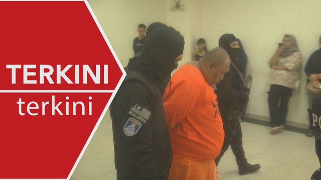 [TERKINI] Suspek bunuh dan bakar di reman di Mahkamah Majistret Muar