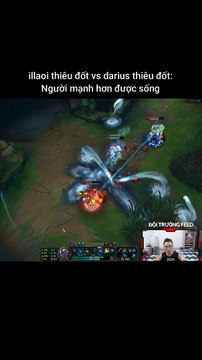 illaoi thiêu đốt vs Darius thiêu đốt - Người mạnh hơn được sống #illaoi #darius #lienminhhuyenthoai #leagueoflegends
