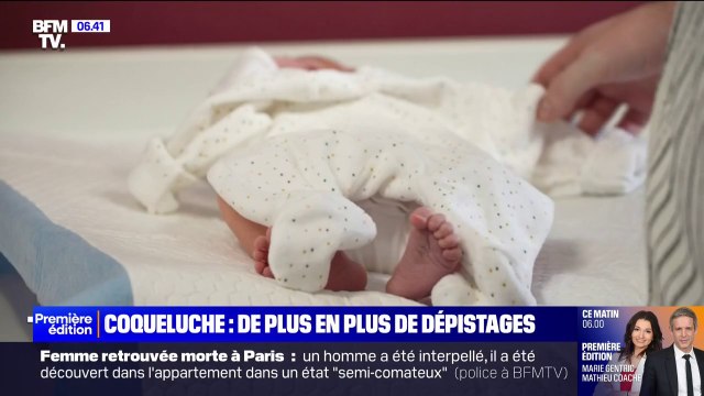 Le dépistage de la coqueluche en hausse cet été face à une hausse du nombre de cas