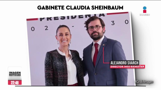 Sheinbaum anunció que Alejandro Svarch será el Director General del IMSS-Bienestar