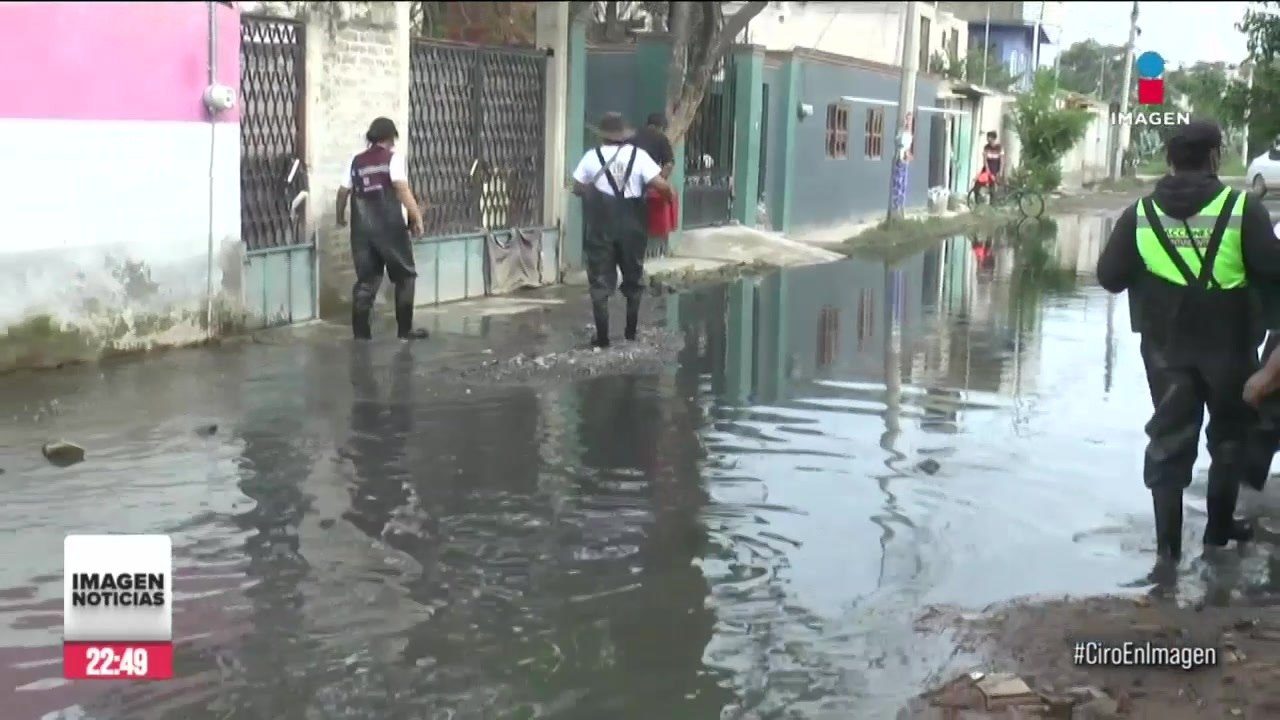 Luego de dos semanas, llega la ayuda para habitantes de Chalco, Edomex, afectados por inundaciones