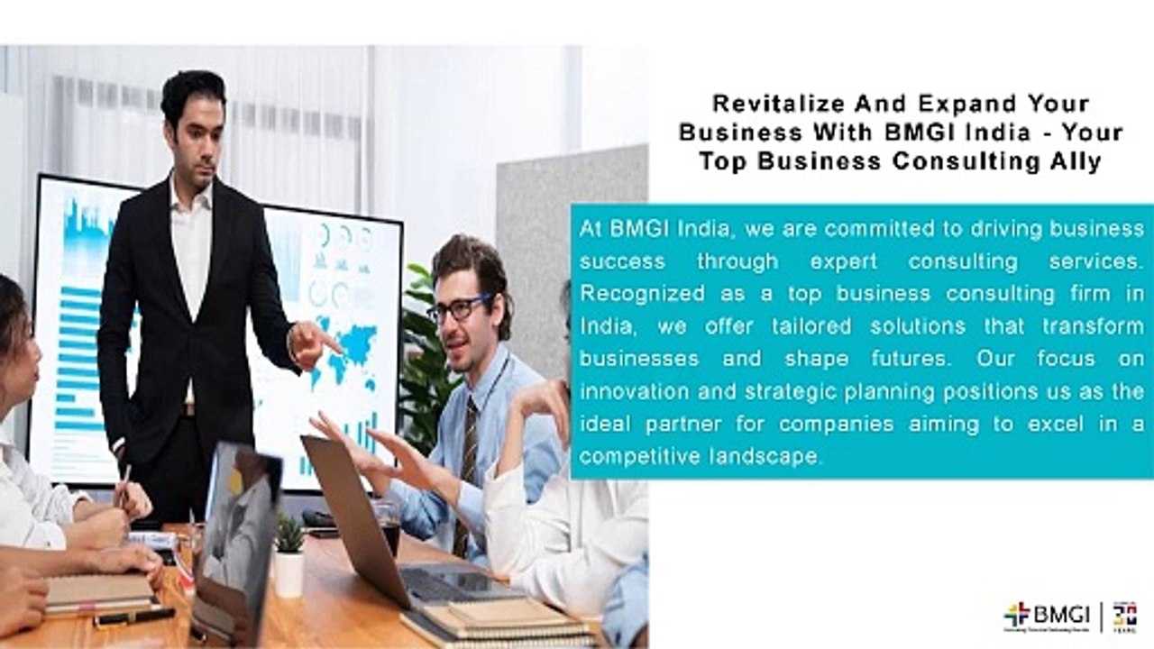 Revitalize and Expand Your Business with BMGI India - Your Top Business Consulting Ally