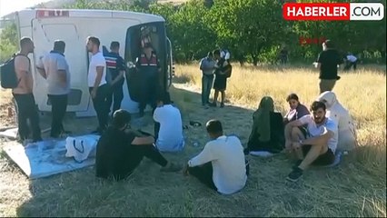 Malatya'da yolcu otobüsü şarampole yuvarlandı: 3'ü ağır 11 yaralı