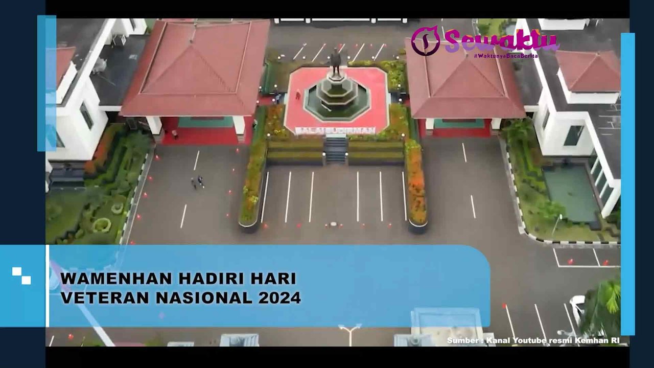 Wamenhan Hadiri Hari Veteran Nasional 2024