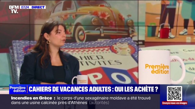 C'est plutôt transgénérationnel comme public : Joséphine Gay, responsable éditoriale pour 404 Éditions, témoigne du succès des cahiers de vacances pour adultes
