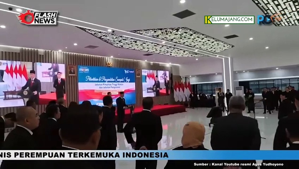 Menteri AHY Lantik Jonahar Sebagai Dirjen PTR Kementerian ATR/PBN