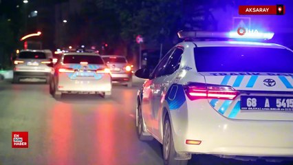 Download Video: Aksaray'da polis ile ehliyetsiz sürücü kovalamacası