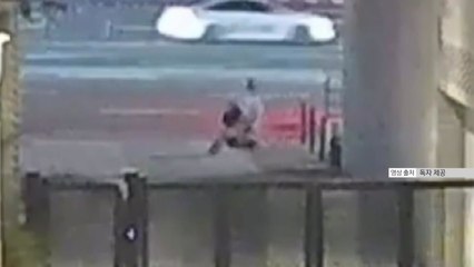 슈가 '음주운전' 영상 확인...인도로 가다가 '꽈당' / YTN