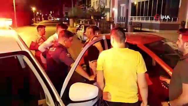 Ehliyetsiz sürücü ile polis arasında yaşanan kovalamaca